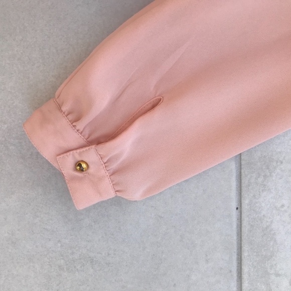 Vintage boho style peachy blouse - Picture 5 of 5